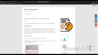 Use of Online Speech Recognition for Dictation in SubtitleNEXT