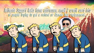 Bethesda Support leaks home addresses, email & credit card info of Users