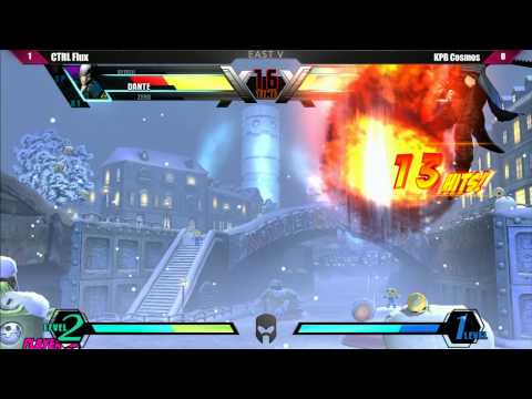 Curleh Mustache East 5 - UMVC3 - CTRL Flux vs KPB Cosmos