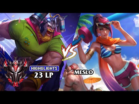 [NA] 13.1 - CHALLENGER OLAF ''Bwipo'' vs GRANDMASTER FIORA ''Meslo'' - TopLane Kingdom