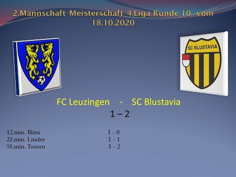 2.Mannschaft Meisterschaft 4.Liga FC Leuzingen - SC Blustavia