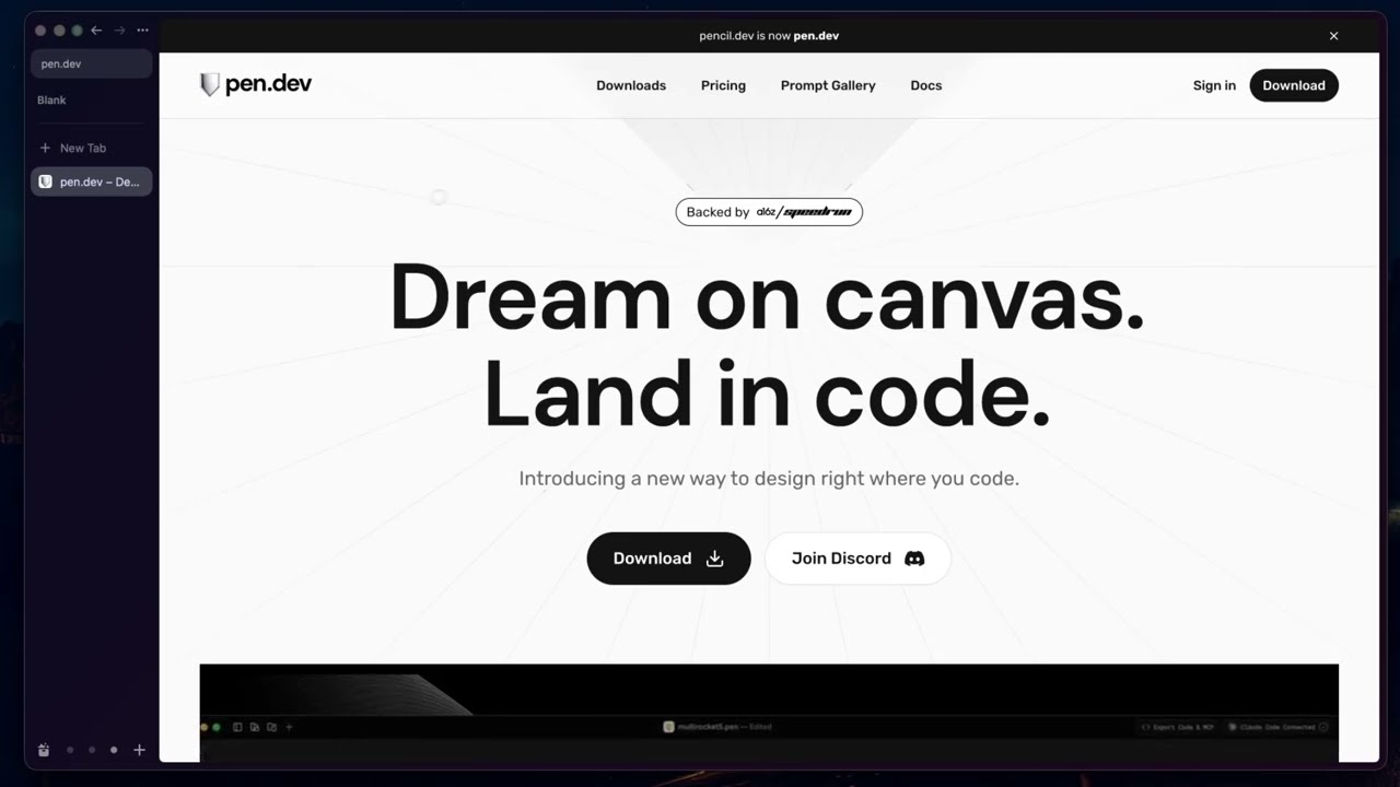 pen.dev - Getting Started with the desktop app video thumbnail