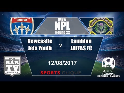 2017 NNSWF NPL Round 22 - Newcastle Jets Youth v  Lambton Jaffas