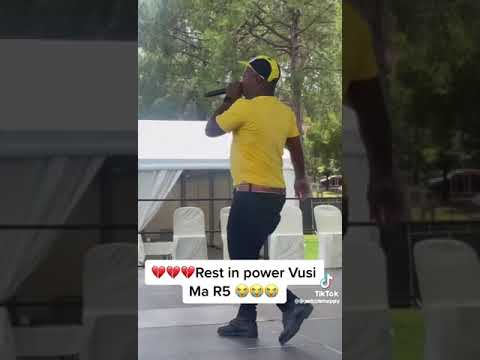 Jelly babie and Vusi Ma R5 performing❤🔥