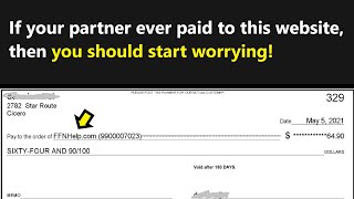 What if Ffnhelp.com charged your credit card or cashed out personal check on your name Is it scam
