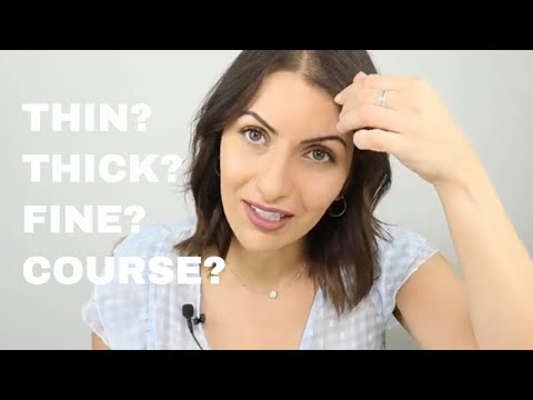 Do You Have THIN, THICK, FINE or COURSE Hair? Find Out your Hair Type | SKLPT'D Hair