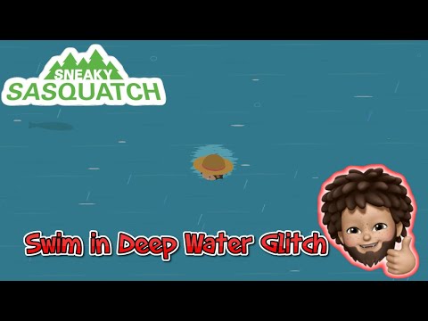 Sneaky Sasquatch - Swim deep water glitch