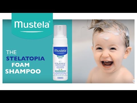 "Mustela Stelatopia" putų šampūnas 150ml video