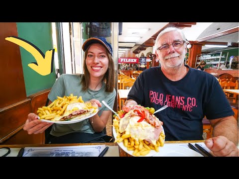 遊覽蒙特維多的景點+吃CHIVITO（烏拉圭的國菜） ? (Visiting MONTEVIDEO's Attractions + Eating CHIVITO (Uruguay's National Dish) ??)