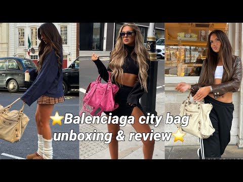 VINTAGE BALENCIAGA CITY BAG UNBOXING & REVIEW! IS IT WORTH IT?