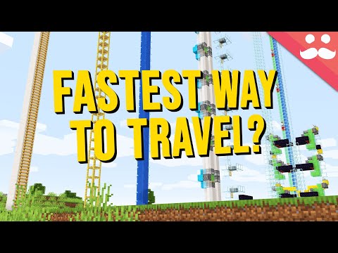 Mumbo Jumbo - What's the Fastest Vertical Travel in Minecraft?