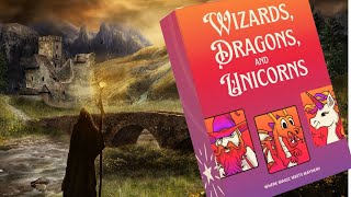 Wizards Dragons Unicorns Card Game FUN FOR ALL