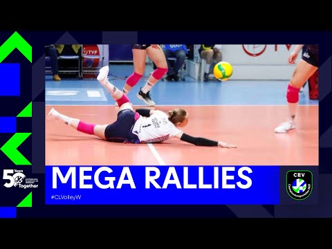 Top Very Long Rallies from VakifBank ISTANBUL vs. ŁKS Commercecon ŁÓDŹ, Fenerbahce Opet ISTANBUL vs.