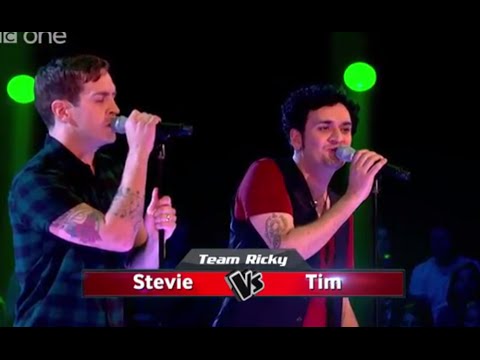 Stevie McCrorie Vs Tim Arnold   Battle Performance  The Voice UK 2015   BBC One