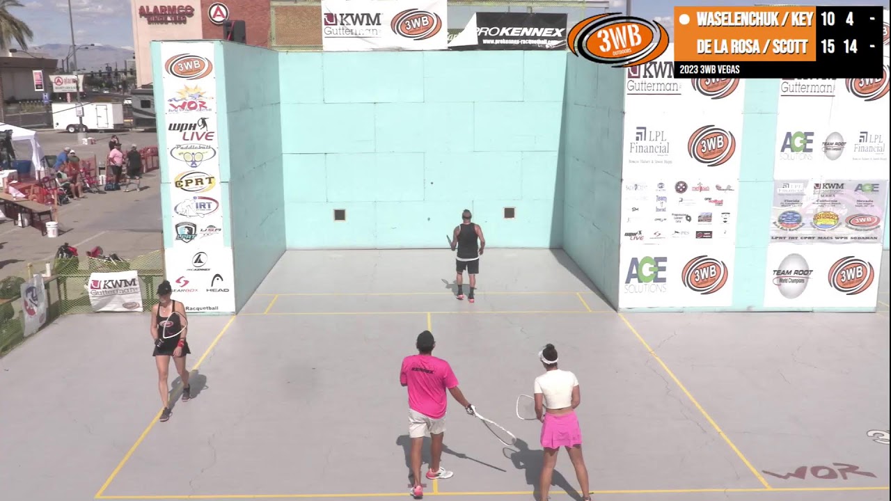 2023 3WB Outdoor World Championships - 3 Wall Mixed Final - De La Rosa/Scott vs Waselenchuk/Key