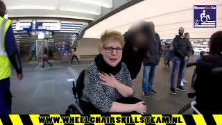Angels from Eindhoven 2019   Wheelchair skills training