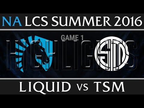 Liquid vs TSM Highlights, Game 1 NA LCS Week 7 Day 3 Summer 2016 - TL vs TSM G1
