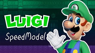 Luigi Model (90s Artwork Style) video thumbnail