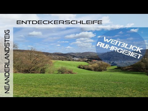 📌 neanderlandSTEIG | Entdeckerschleife "Weitblick aufs Ruhrgebiet" | Vossnacken, Velbert-Langenberg