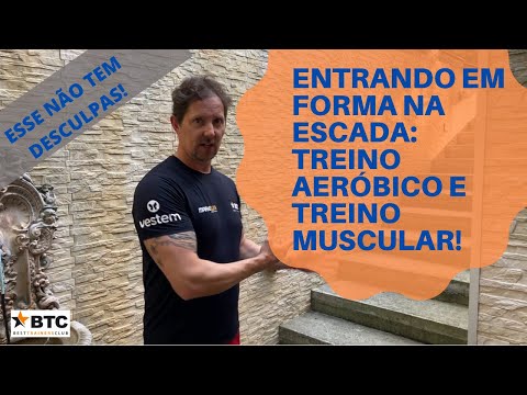 2 TREINOS NA ESCADA: 1 AERÓBICO E 1 MUSCULAR - Mario Xuxa Best Trainers Club