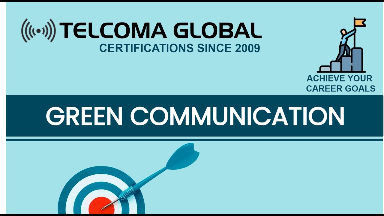Green Communications - Wireless Telecommunication Networks by TELCOMA Global