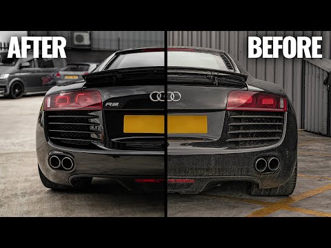Treating our Audi R8 to a Posh Wash and Ceramic Coating!