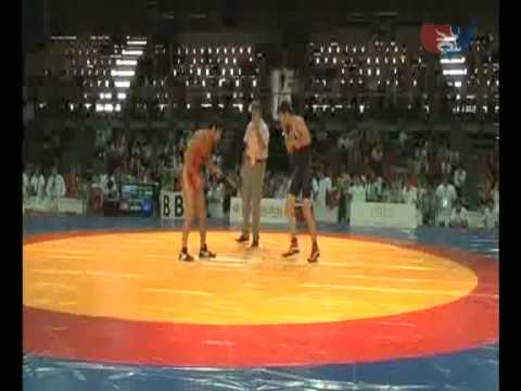 Cadet Worlds Greco 54kg Final - Ramin Taherisartang (IRI) vs. Vladimir Adamyan (RUS)
