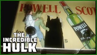 Hulk Saves Woman From Falling To Her Death | Season 2 Episode 14 | The Incredible Hulk