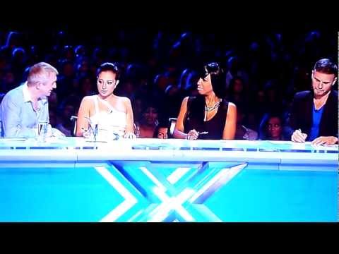 GEORGE GERASIMOU X FACTOR AUDITION 2011 RANT, STROP, SWEARS AT JUDGES