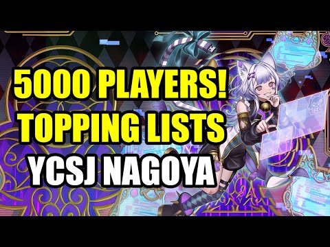 Japan's 5000 PLAYER YCS! YCSJ Nagoya Full Event Breakdown + Deck Lists
