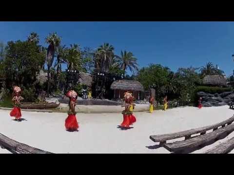 Полинезийское шоу в Порт Авентура 3. GoPro Hero 2 