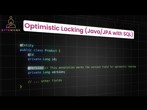 Optimistic Locking Clearly Explained Java Sql System Design