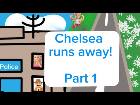 Chelsea runs away pt1 #barbieuniverse #chelsea #barbie #ken #stacey #skipper #exciting #newseries