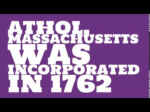 When was Athol, Massachusetts founded?