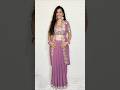 Saree With Jacket Saree Rekhamishra Sareedraping