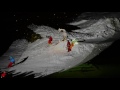 Die Skischule Obergurgl führt wöchentlich eine hochkarätige Nacht-Skishow mit zahlreichen Stunts durch