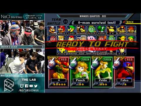 NaCl January '18 - Draven & Silver vs Who & iKrager - Winners Quarters