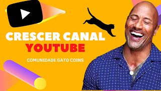 Crescer Canal no Youtube Gato Coins! Como conseguir as 4 mil horas e Monetizar um canal rapidamente