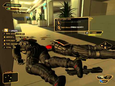 Picus pt.1 (Ghost + Double Takedowns Run) - Deus Ex: Human Revolution