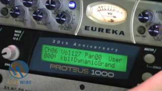 Video thumbnail for E-MU Proteus 1000: MIDI Module Menu Mania by gearwire