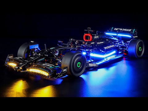 LED Light Kit for LEGO Mercedes-AMG F1 W14 (42171) Video Preview