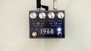Video thumbnail for VIBE-1968 from KingTone short clip UniVibe pedal test by KingTone