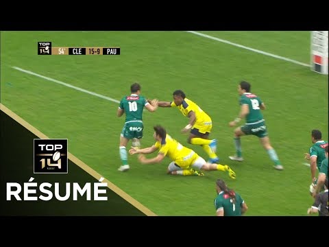 TOP 14 - Résumé Clermont-Pau: 27-14 - J19 - Saison 2018/2019