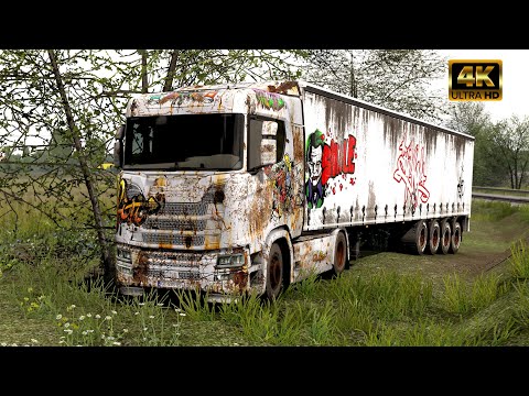 Rebuilding a Scania 520S V8 in Euro Truck Simulator 2: 4K Gameplay