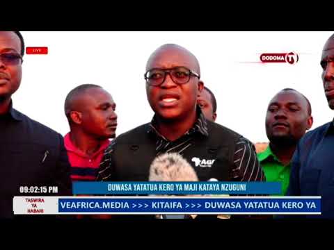 DUWASA YATATUA KERO YA MAJI KATAYA NZUGUNI