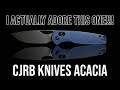 $40 and Better Than A Bugout in Every Way? - CJRB Knives Acacia