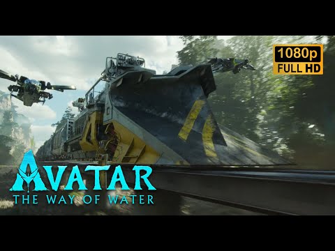 RDA Maglev Train crash scene | Avatar: The Way of Water 2022