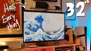 Samsung M90SF 4K OLED | Chill Setup, PS5 Pro + PC Gaming, Mac Studio