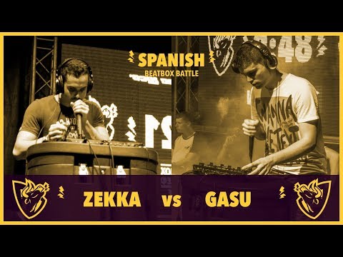 ZEKKA vs GASU - FINAL Loopstation - Spanish Beatbox Battle 2018