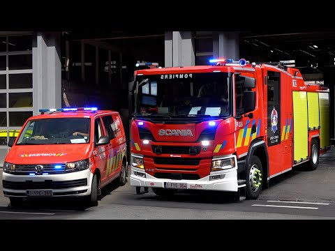 [Airhorn] Ambulance & Pompiers IILE-SRI Liège et Police Liège en urgence